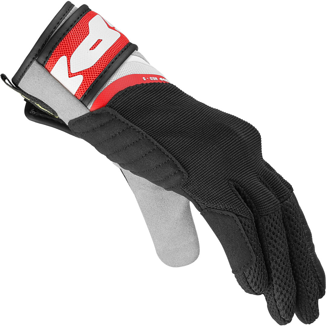 Spidi Neo-S Motorcycle Gloves black/white/red L Figure 2