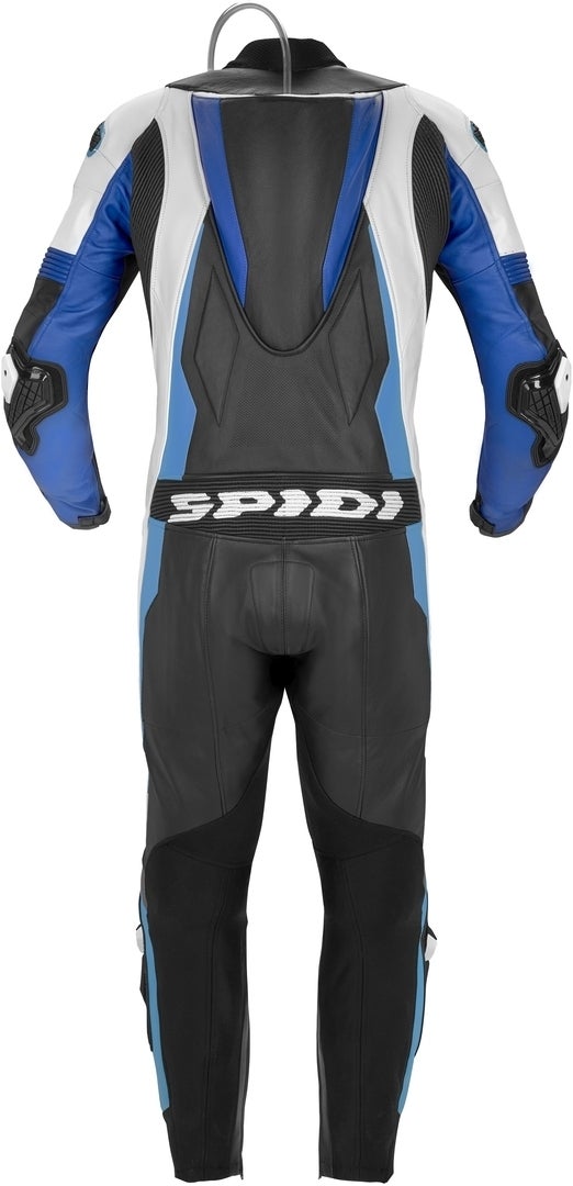 Spidi Sport Warrior Pro Perforated One Piece Motorcycle Leather Suit black/blue 46 Figure 3
