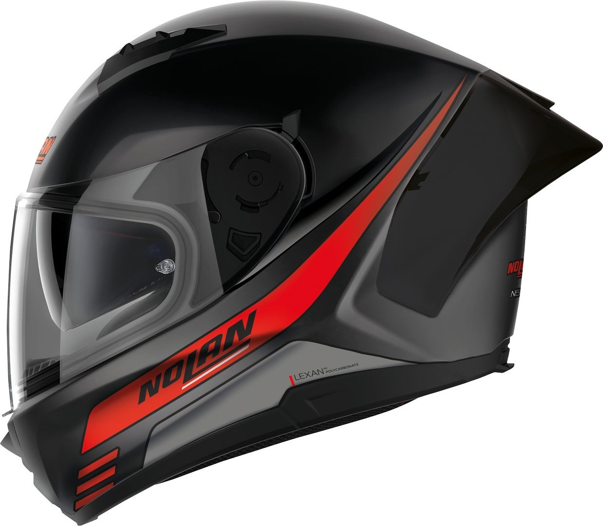 Nolan N60-6 Sport Outset Casco nero opaco/rosso S (56) Figura 2
