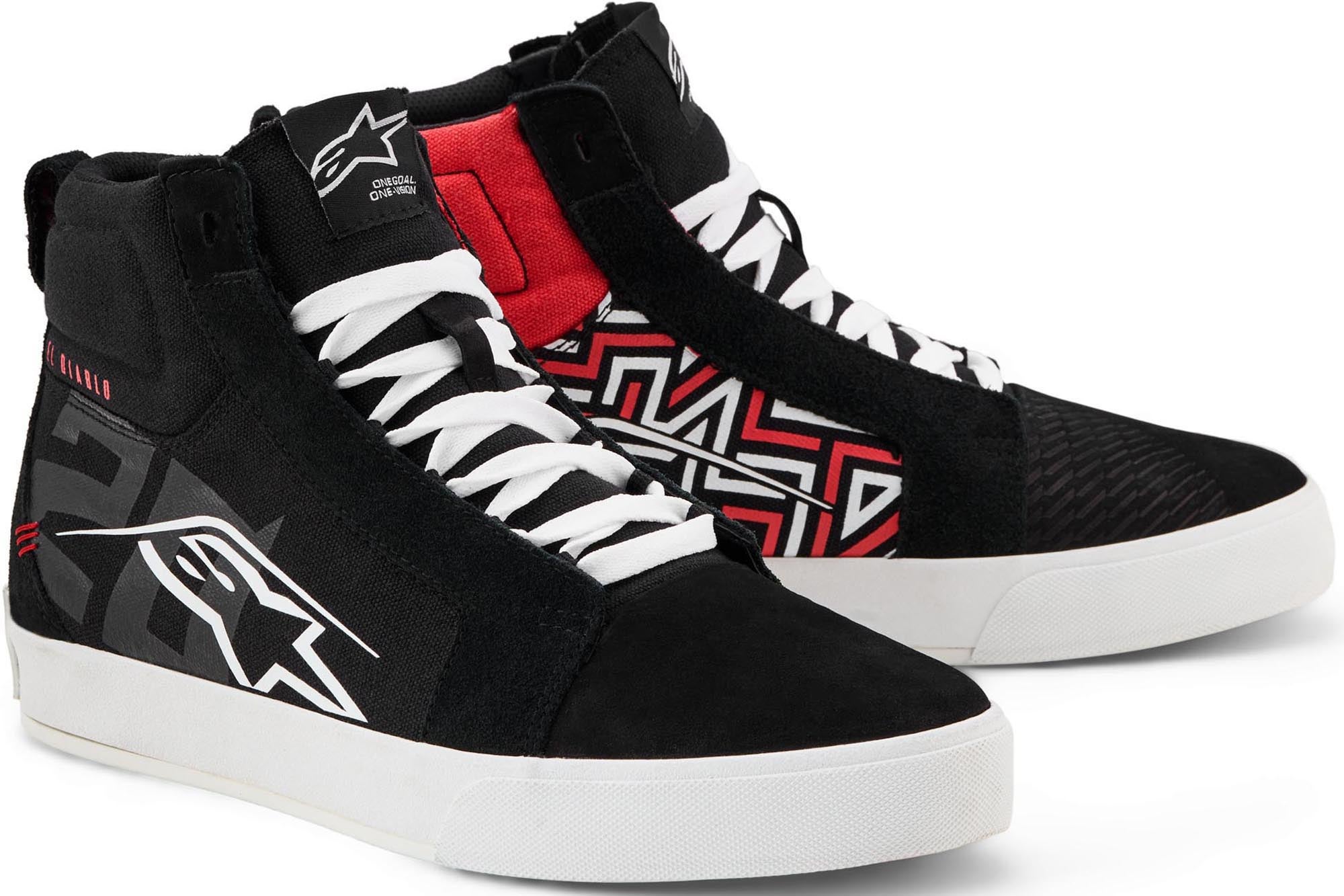 Alpinestars FQ20 Ride-63 Canvas Motorcykelsko 8,5 Figur 1