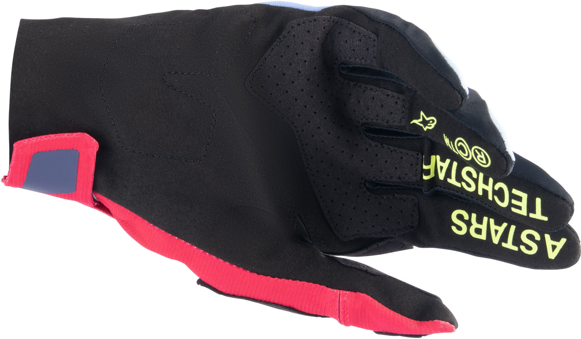 Alpinestars Techstar Mănuși de motocross Albastru/Roșu S Figura 2