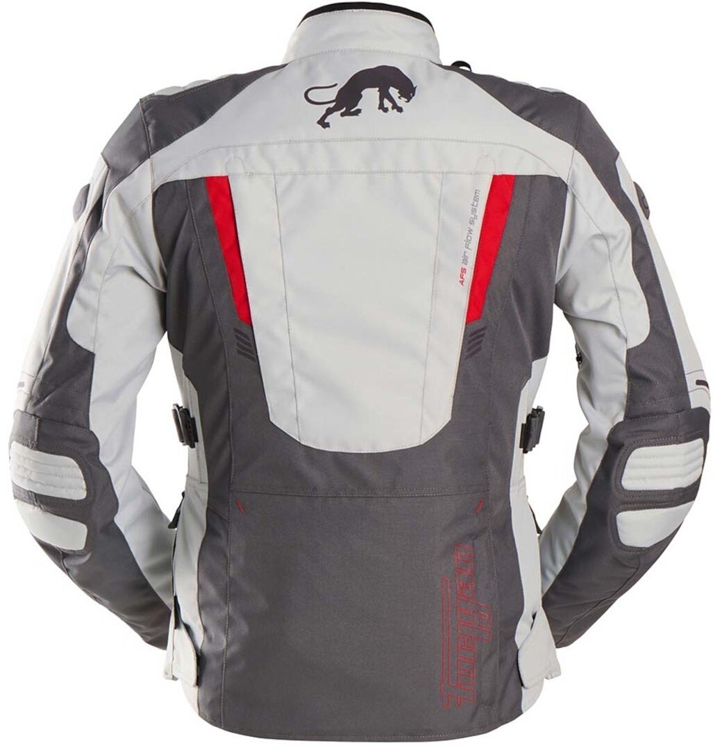 Furygan Apalaches Evo Ladies Motorcycle Textile Jacket grey/white/red 4XL Figure 3