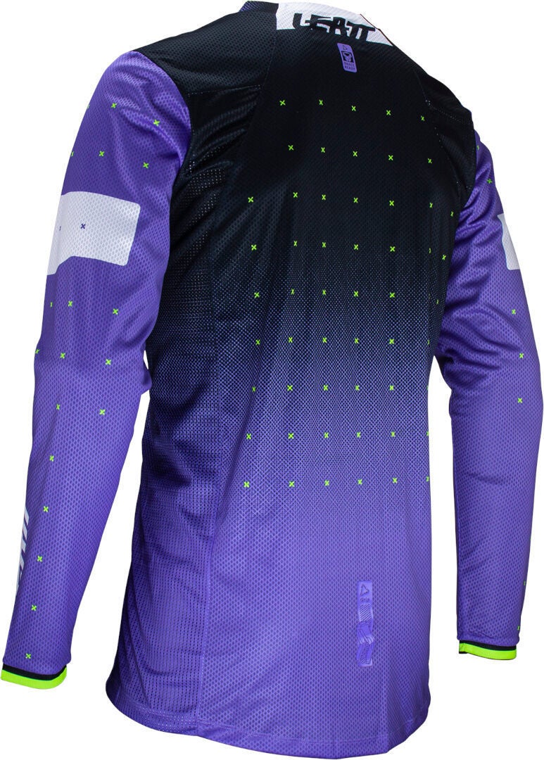 Leatt 4.5 Lite Gradient 2024 Motocross trøje lilla/sort L Figur 2