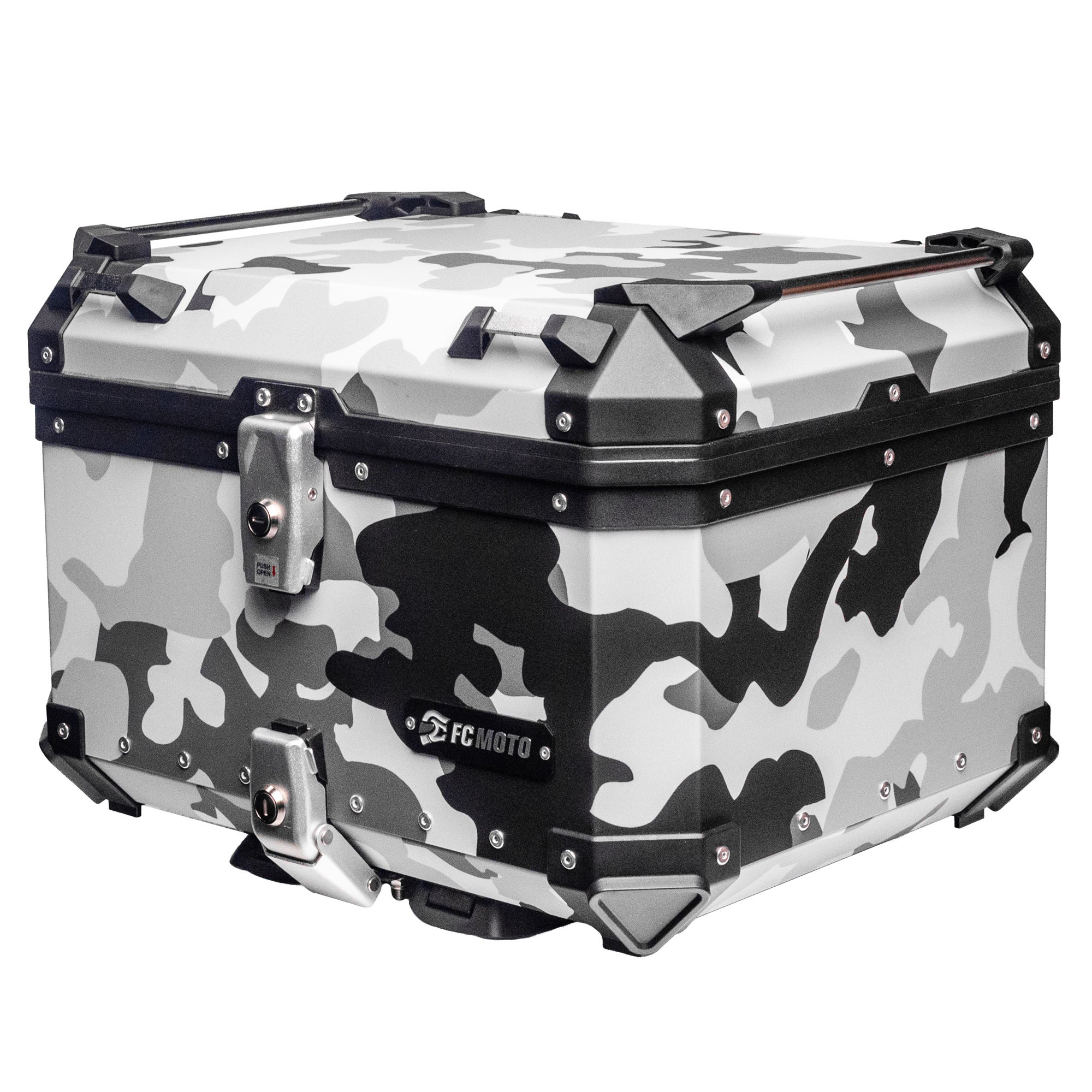 FC-Moto Terreno EVO Camo 55 L Alu Topcase white camouflage Figure 1