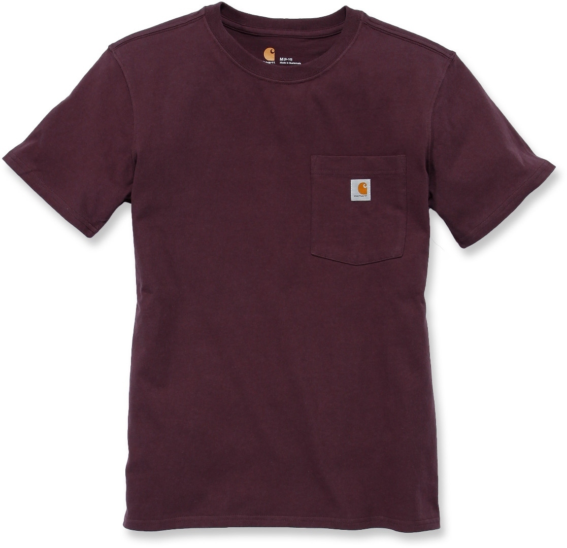 Carhartt Workwear Pocket Tricou de damă Roșu vișiniu XS Figura 1