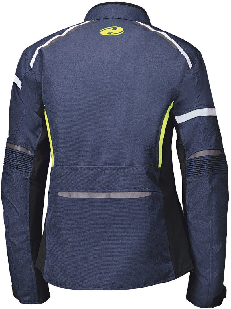 Held Silara waterproof Ladies Motorcycle Textile Jacket blue/neon-yellow 3XL Figure 2