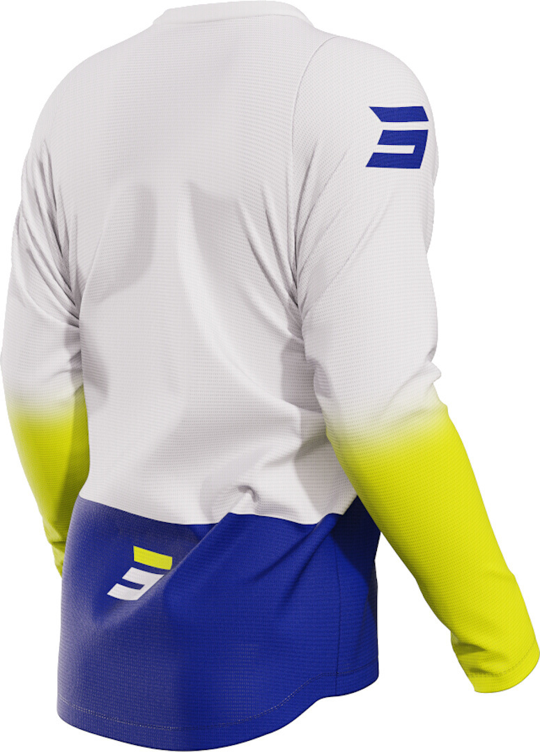 Shot Devo Reflex Motorcross jersey blauw/wit/geel 4XL Figuur 2