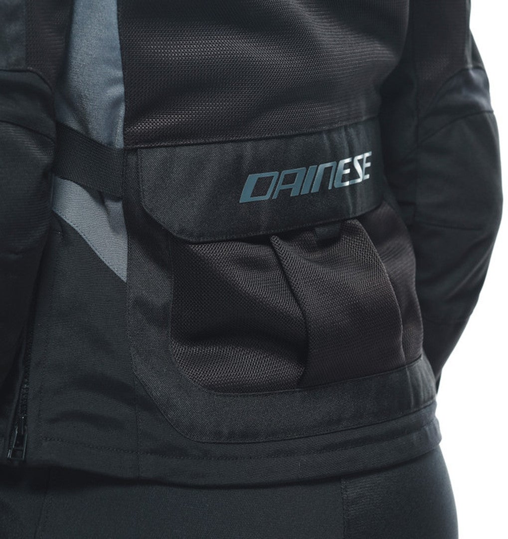 Dainese Desert Tex Damer Motorcykel Tekstiljakke sort/grå 48 Figur 5