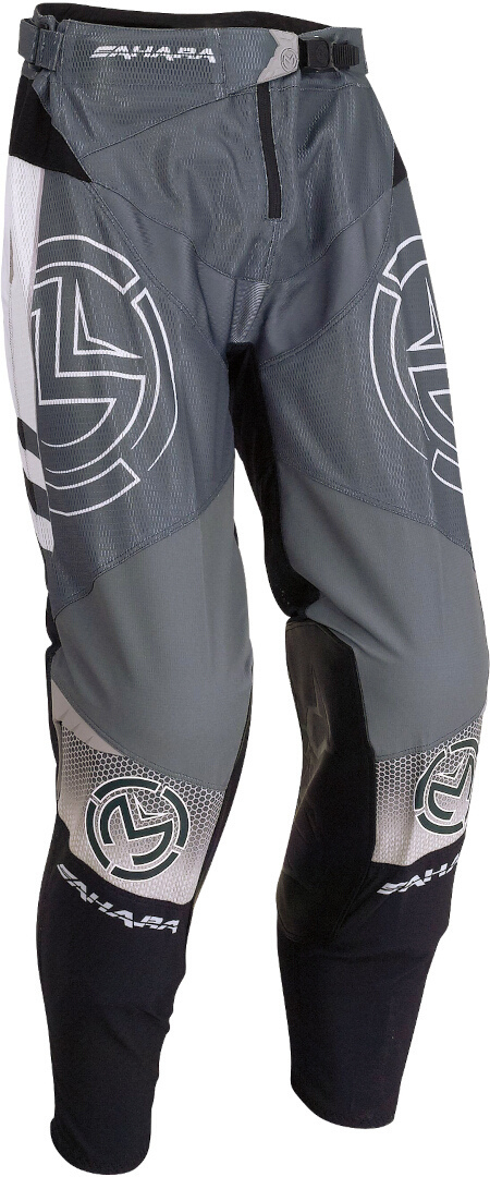 Moose Racing Sahara Motorcross broek zwart/grijs 32 Figuur 1