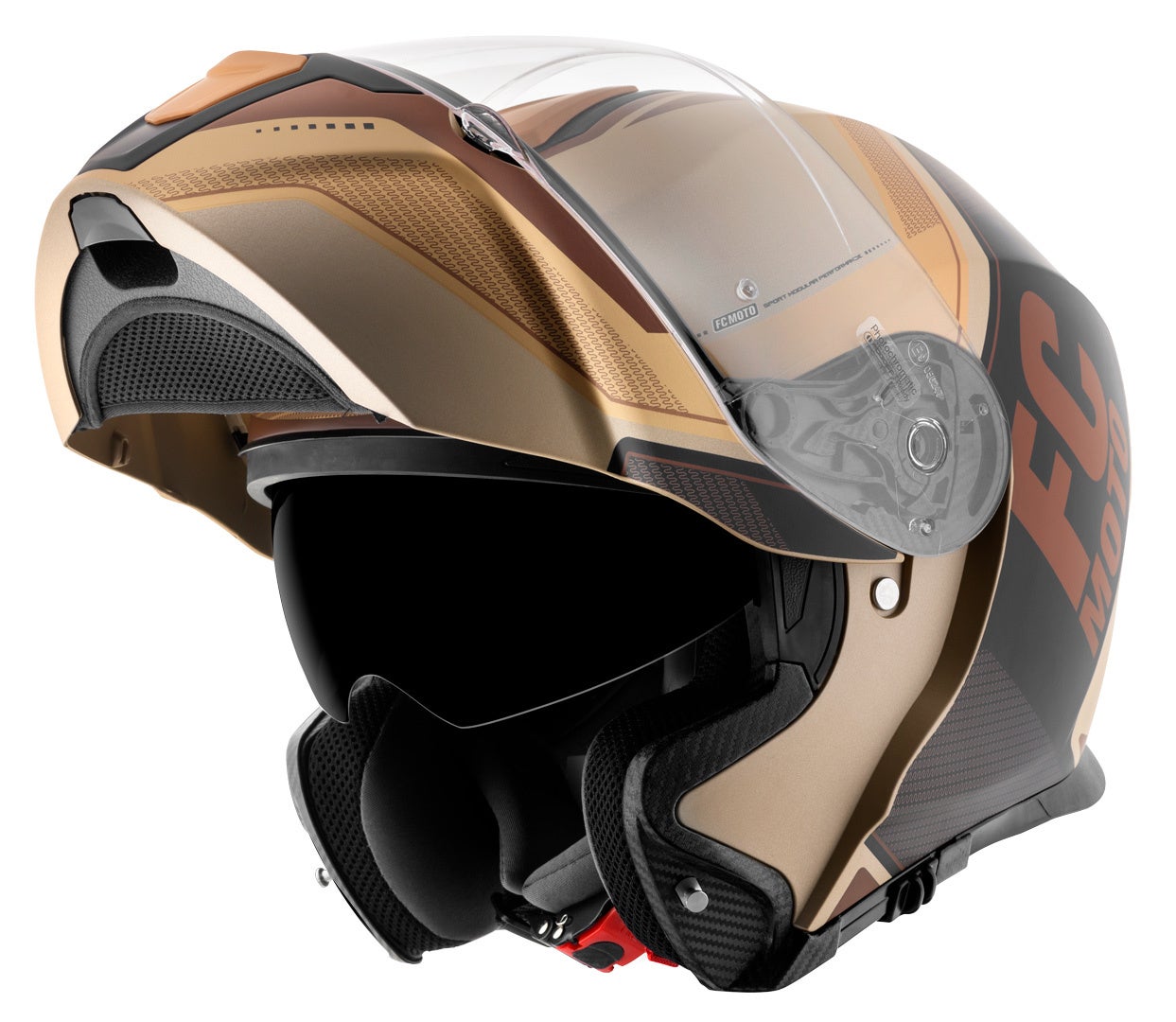 FC-Moto Novo Circuit Casco nero/oro XXL (63/64) Figura 2