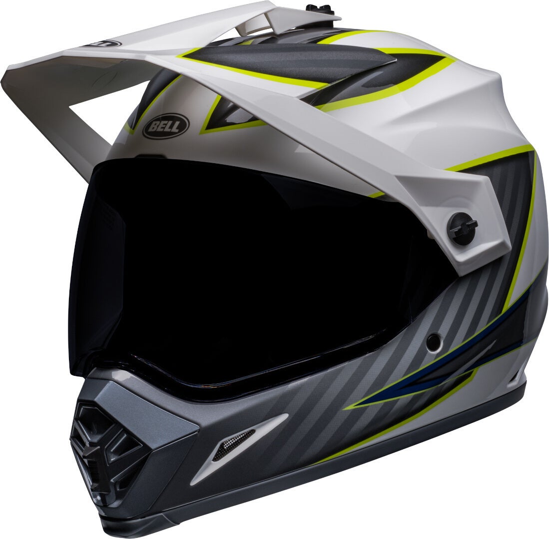 Bell MX-9 Adventure MIPS Dalton Motorcross helm Wit/geel XL Figuur 5