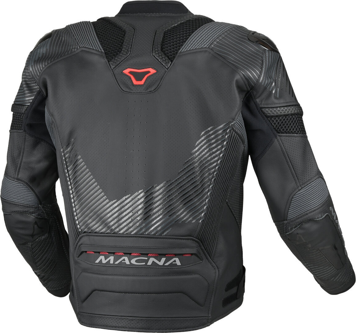 Macna Ignite perforated Motorcycle Leather Jacket black 50 Figure 2