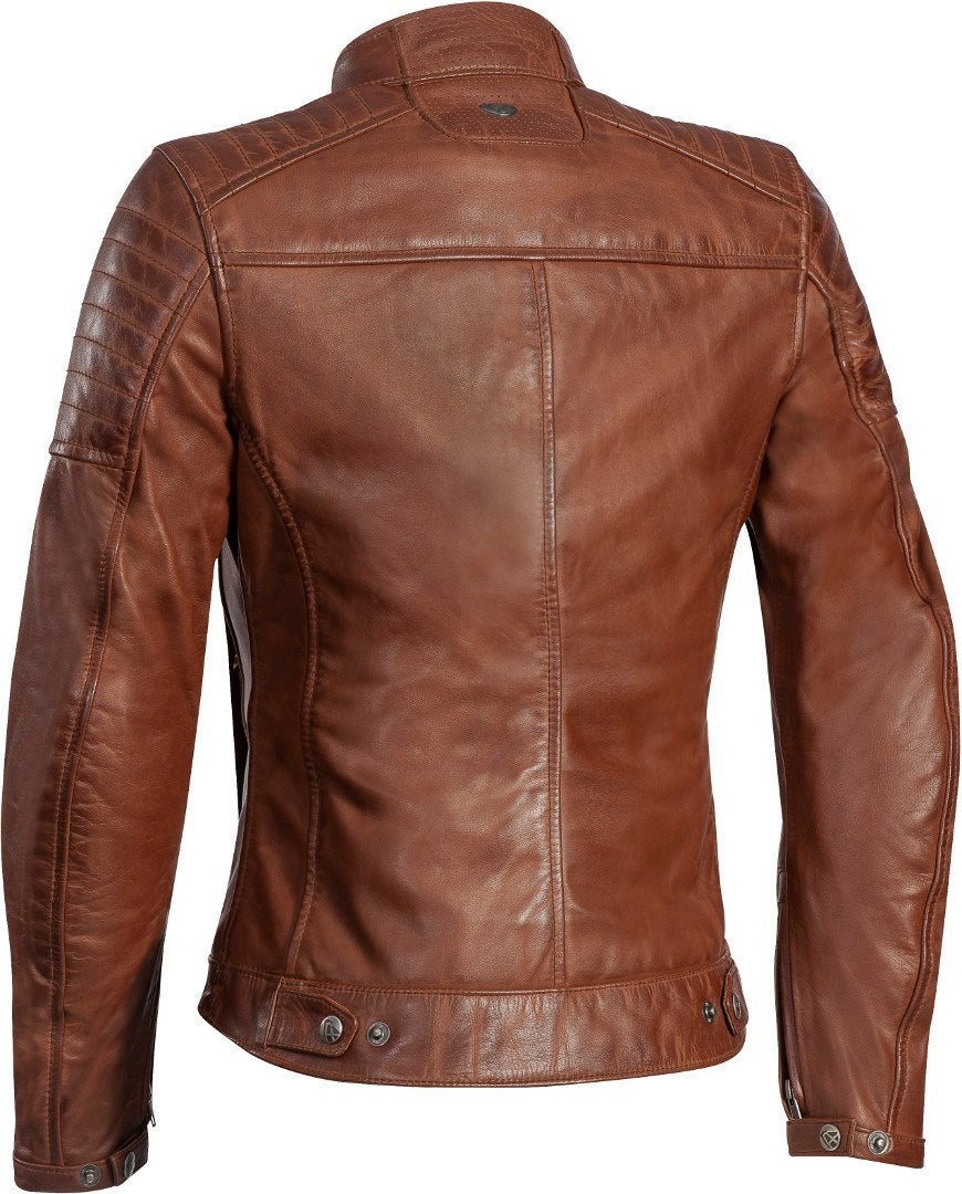 Ixon Spark Damen Motorrad Lederjacke hellbraun S Abbildung 2