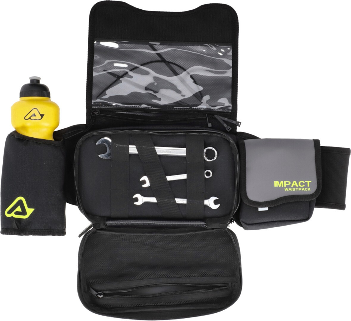 Acerbis Impact Logo 5L Rucsac pentru talie Negru/gri Figura 11