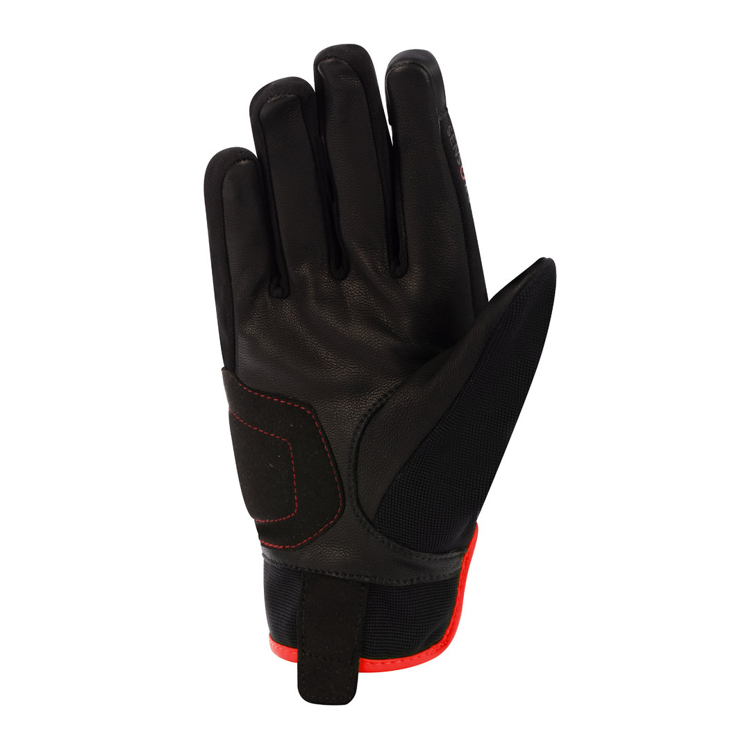 Bering Fletcher Evo Mănuși de motocicletă Negru/Roșu 2XL Figura 2