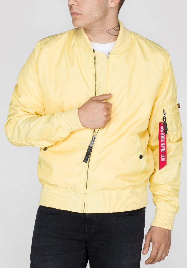 Alpha Industries MA-1 TT Giacca giallo 4XL Figura 3