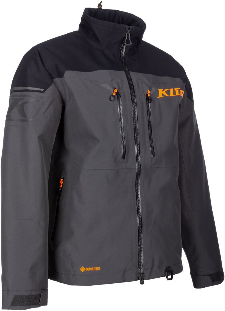 Klim Tomahawk Snowmobile Jacket black/grey/orange XXL Figure 3