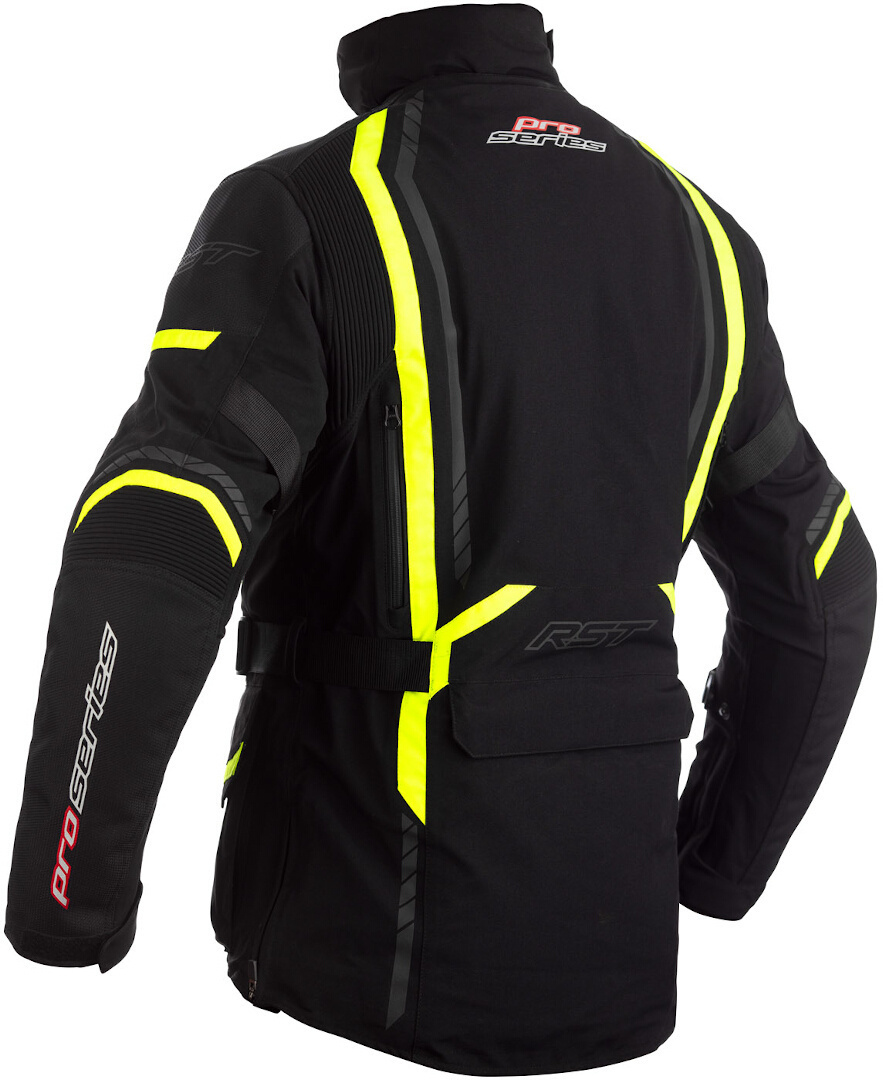 RST Pro Series Pathfinder Motorrad Textiljacke schwarz/neon-gelb M Abbildung 2