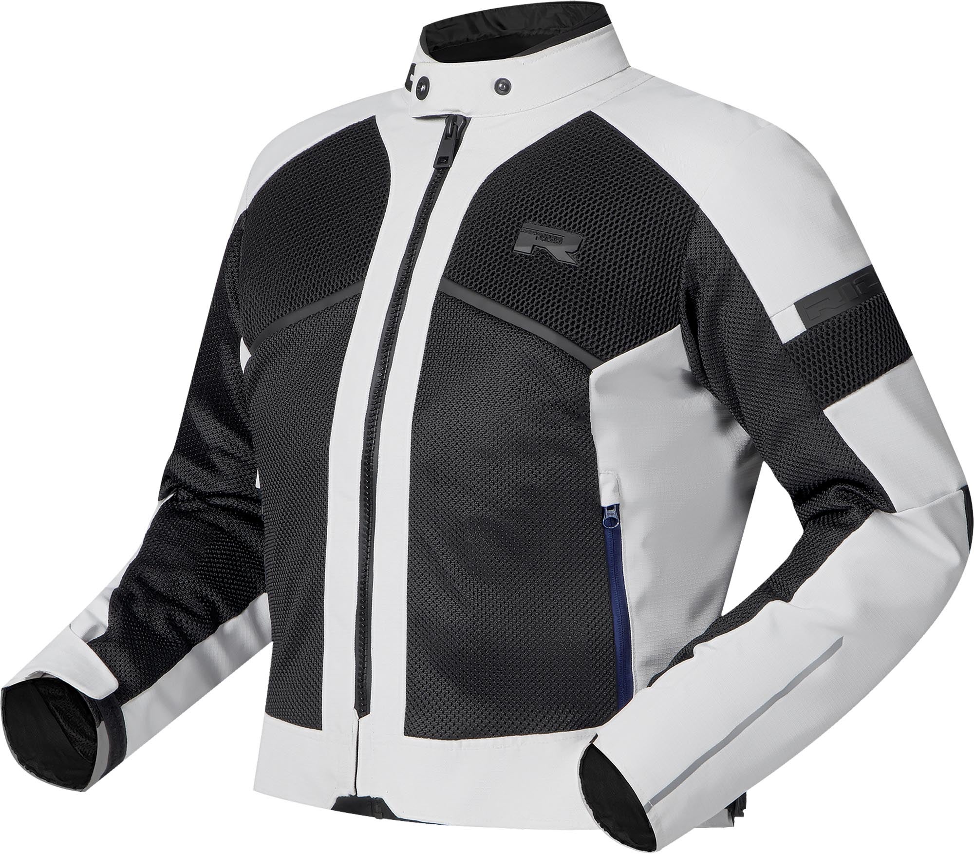Richa Airstream X-2 waterdichte dames motorfiets textieljas grijs 2XL Figuur 1