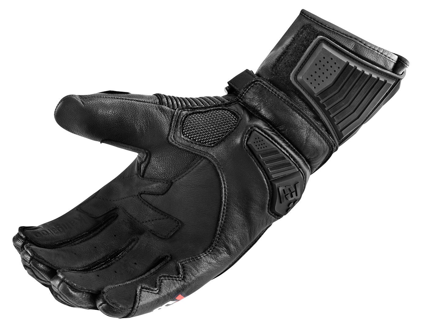 Bogotto Sugello perforerede motorcykelhandsker Sort L Figur 4