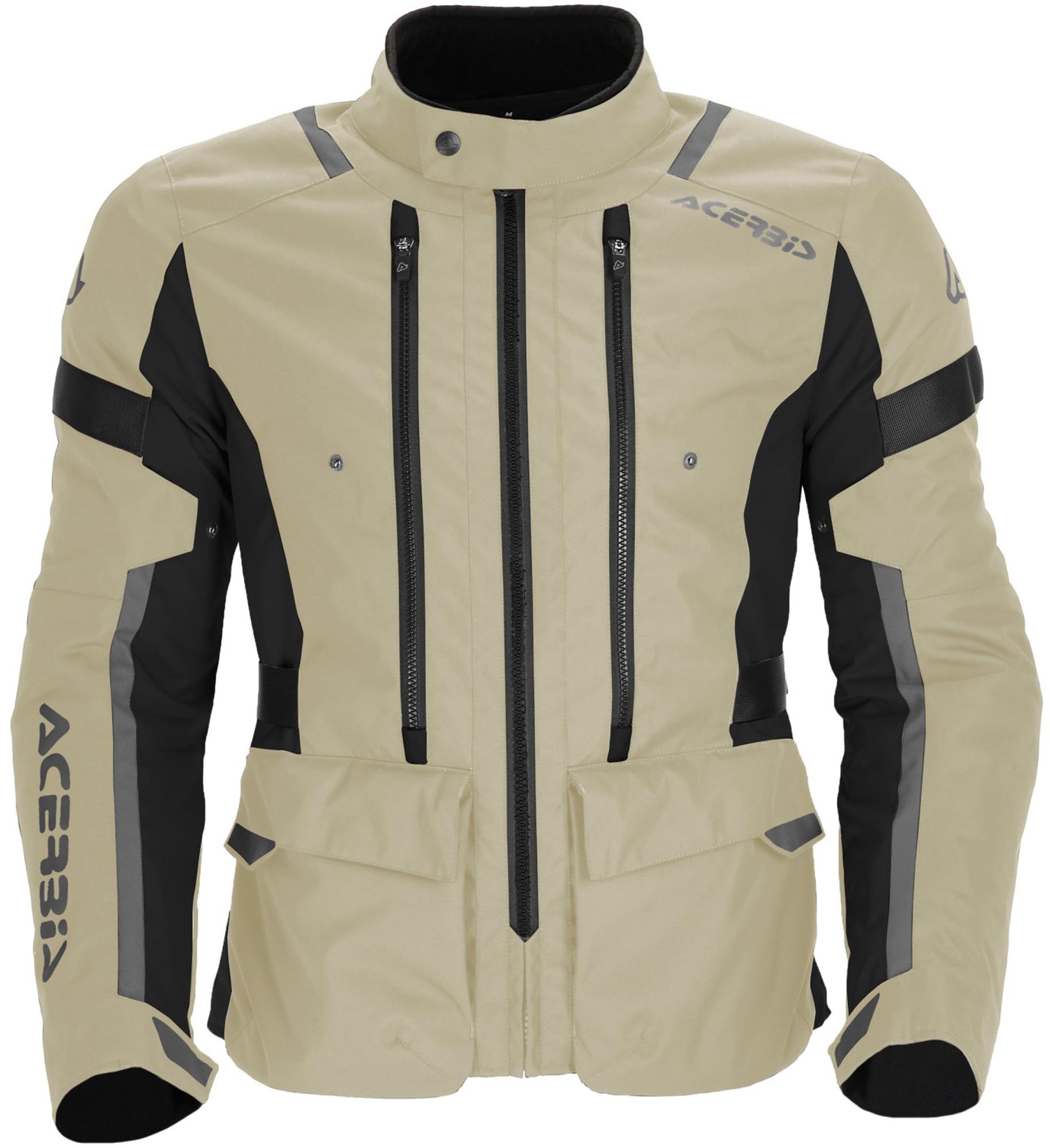 Acerbis X-Travel 2.0 Motorcycle Textile Jacket beige/black XL Figure 1