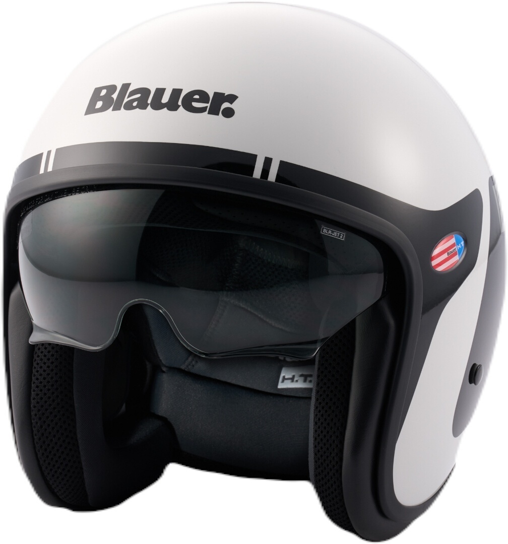 Blauer Pilot GO Jet hjälm vit/svart XS (52/54) Figur 2