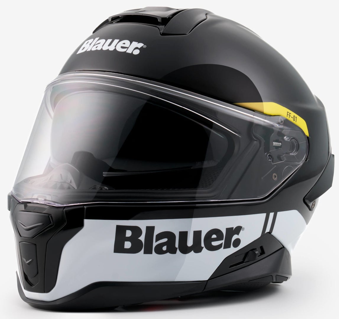 Blauer FF-01 Helm Wit Verlies (58/60) Figuur 1
