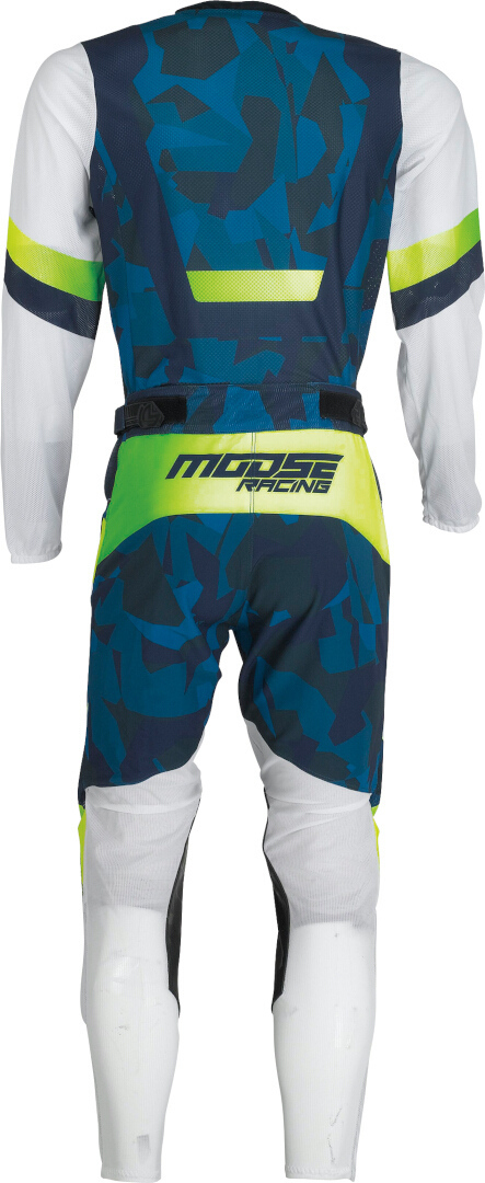 Moose Racing Sahara 2022 Motocross Pants blue/white 34 Figure 3