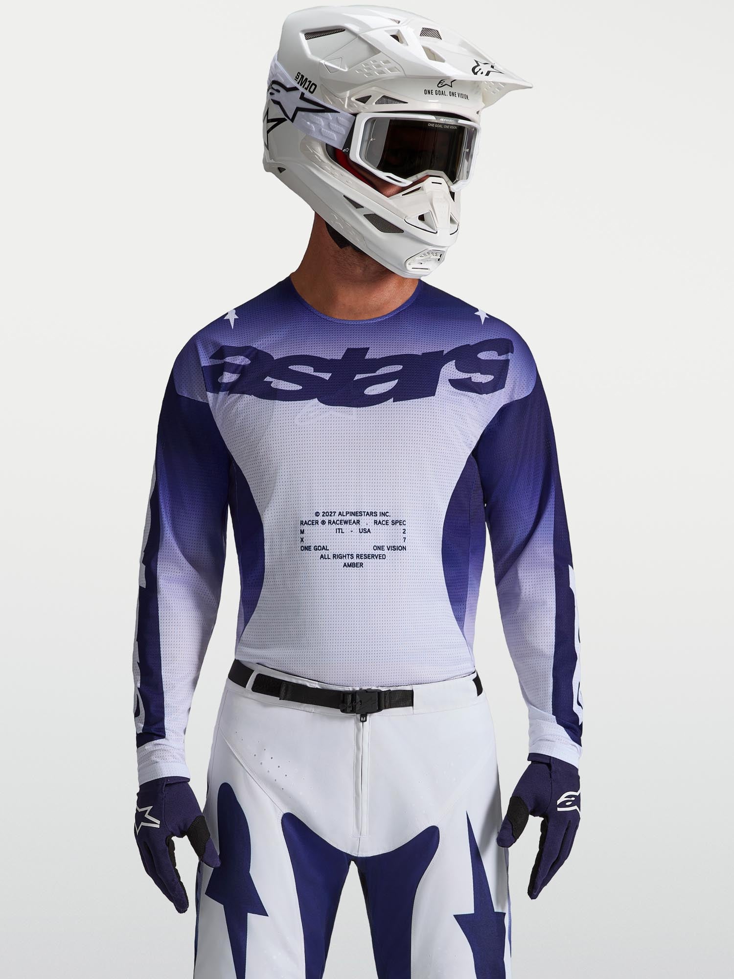 Alpinestars Racer Air Amber Motocrosstrøje L Figur 7