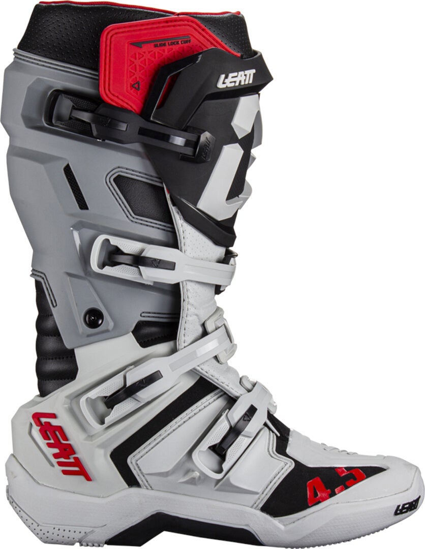 Leatt 4.5 Motocross støvler grå/sort/rød 11 (45,5) Figur 3