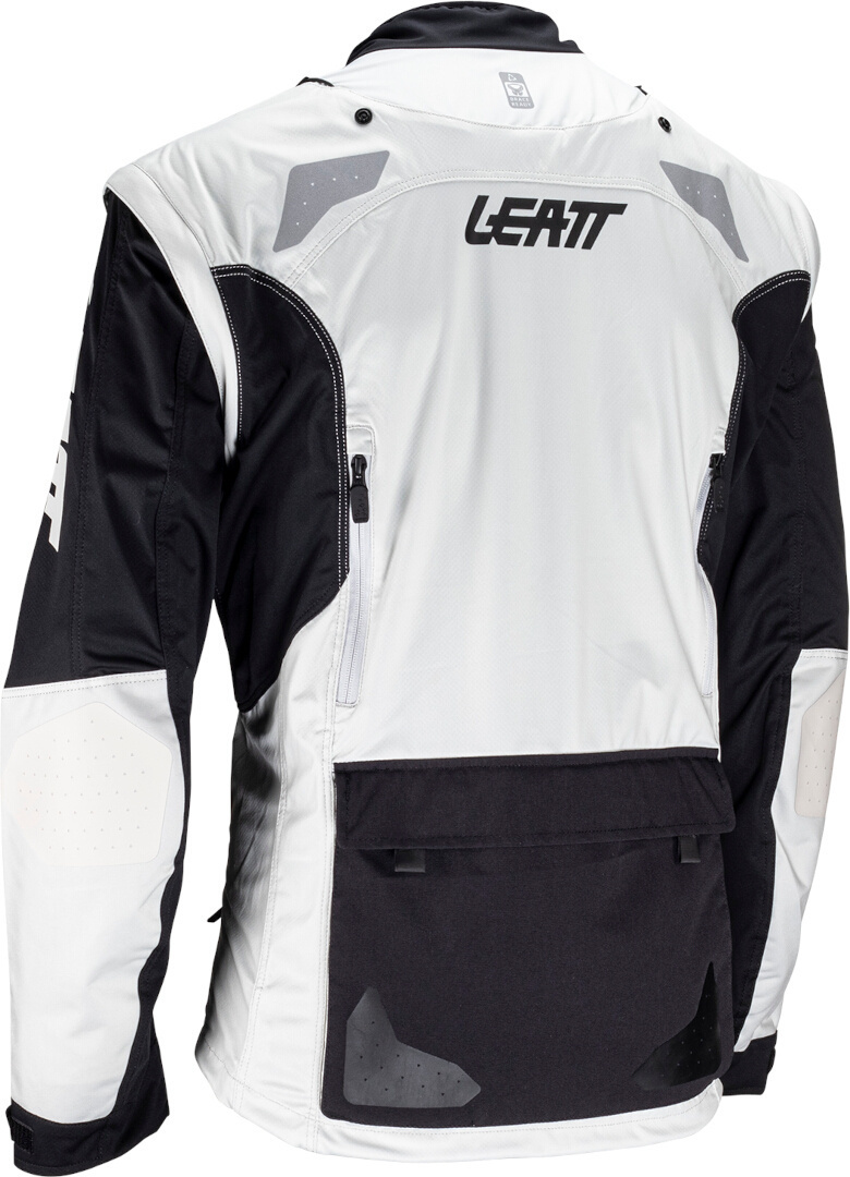 Leatt 4.5 Lite Waterproof Motocross Jacket black/grey/red S Figure 4
