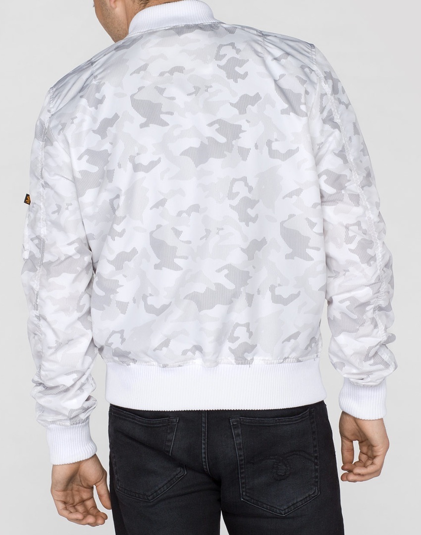 Alpha Industries MA-1 TT Jacket white/camouflage M Figure 4