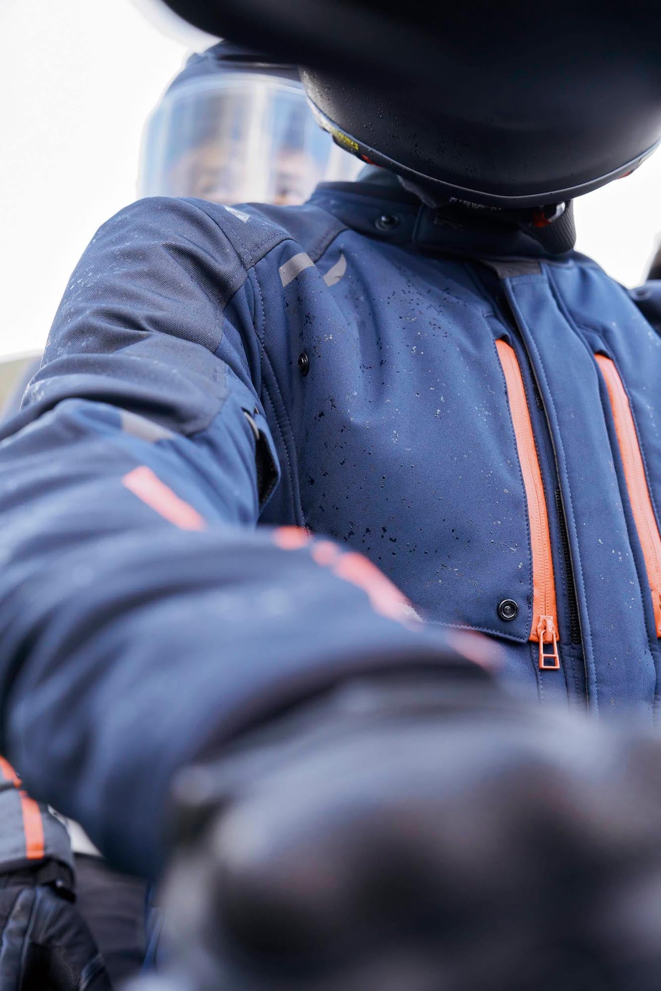 Richa Taurus Vedenpitävä moottoripyörätekstiilitakki sininen 3XL Kuva 9