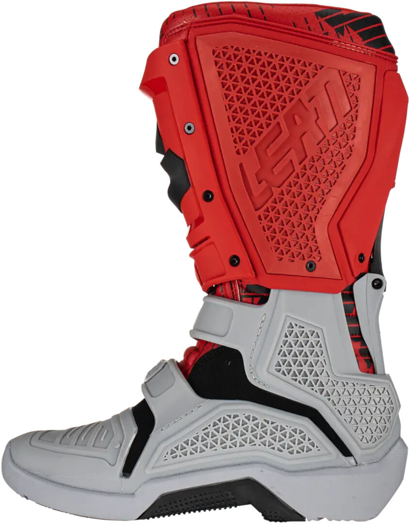 Leatt Moto 5.5 Flexlock Enduro Motocross Stiefel hellgrau/rot 42 Abbildung 6