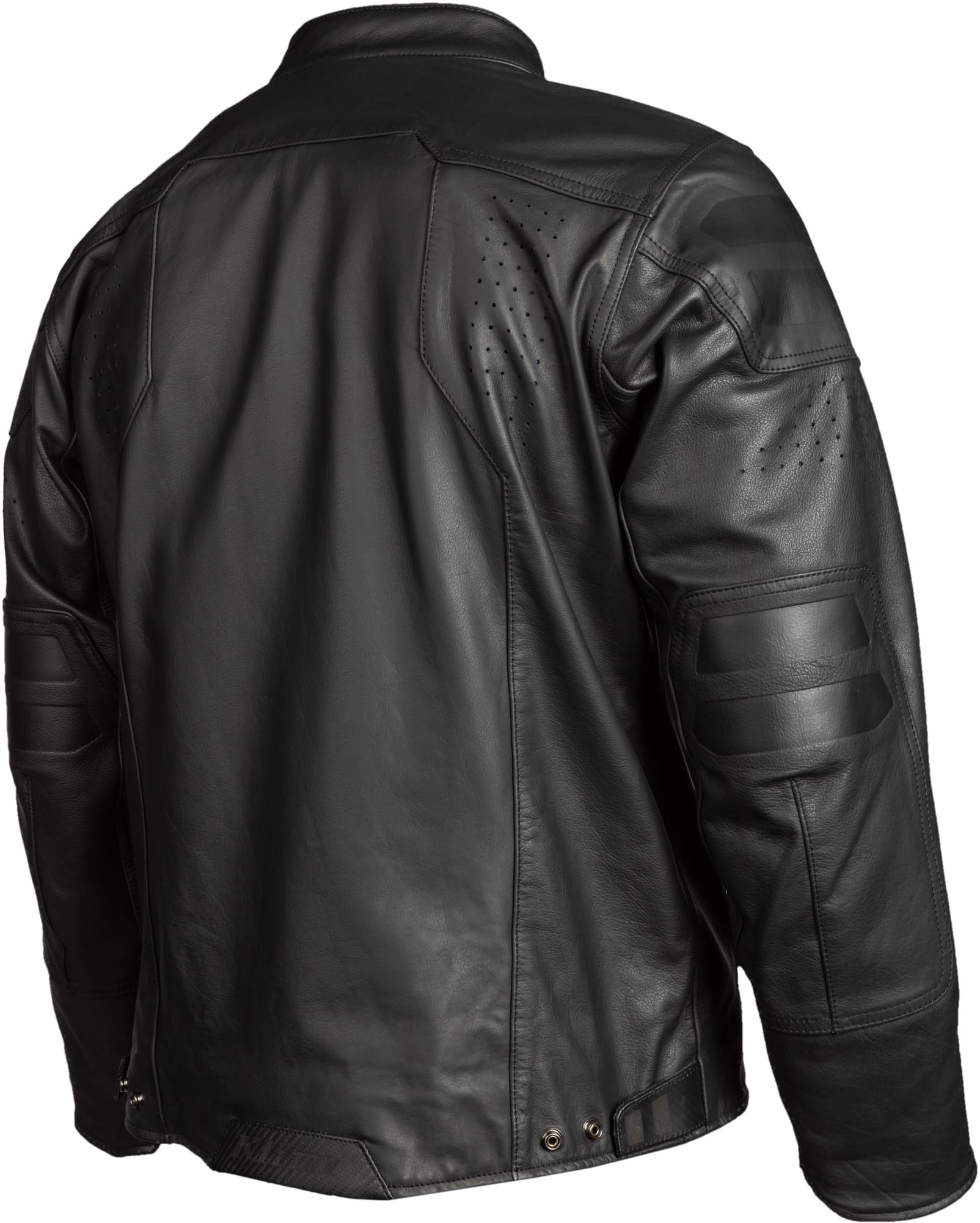 Klim Sixxer Motorrad Lederjacke schwarz M Abbildung 4