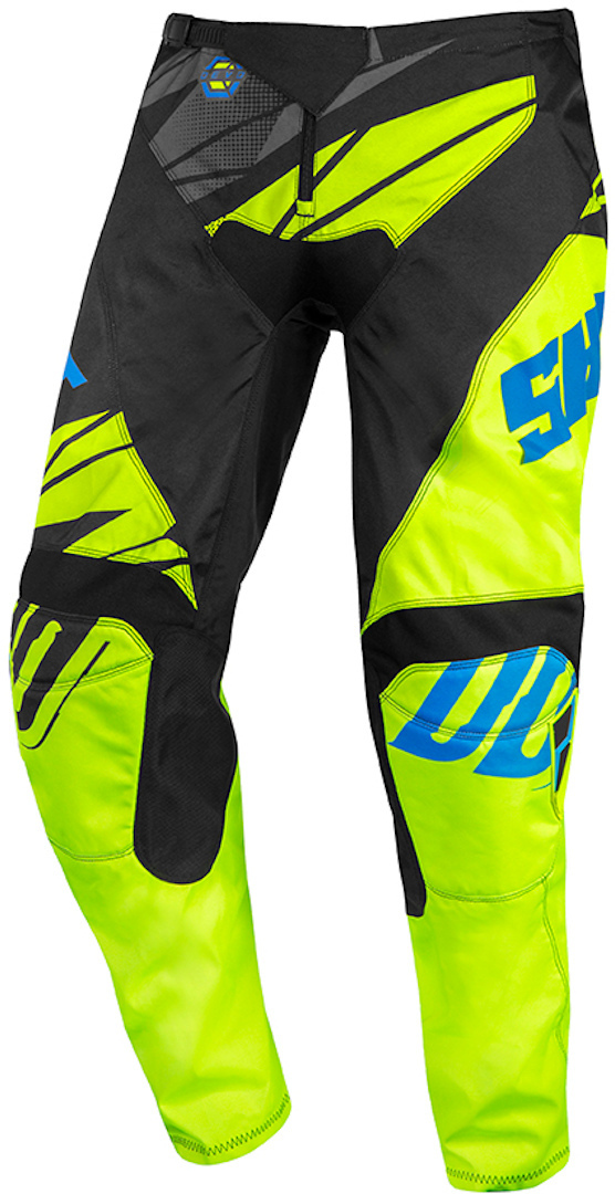 Shot Devo Ventury Bambini Pantaloni Motocross blu/giallo 26 Figura 1