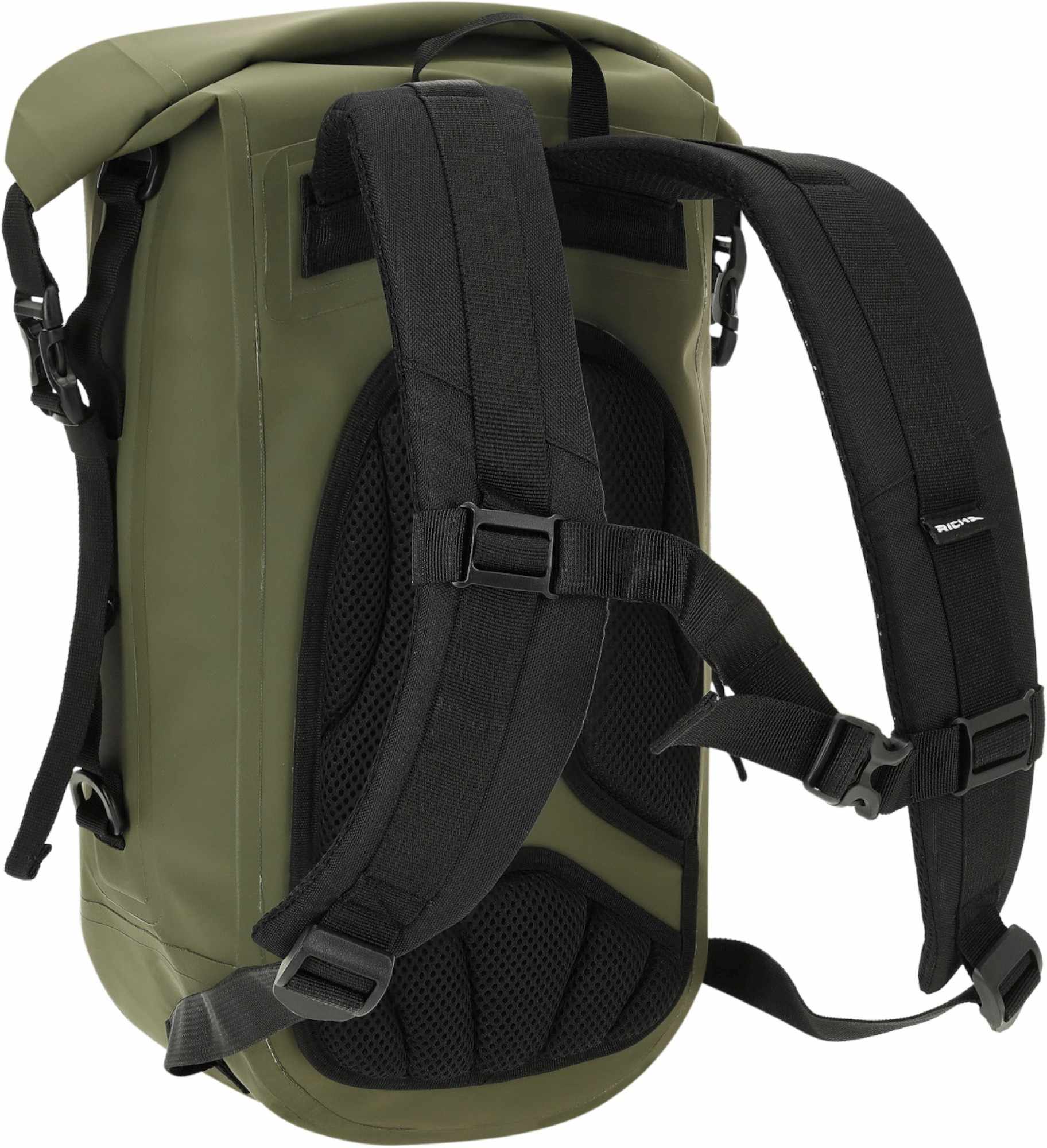 Side view of Richa CRGO Niagara 20L waterproof Backpack