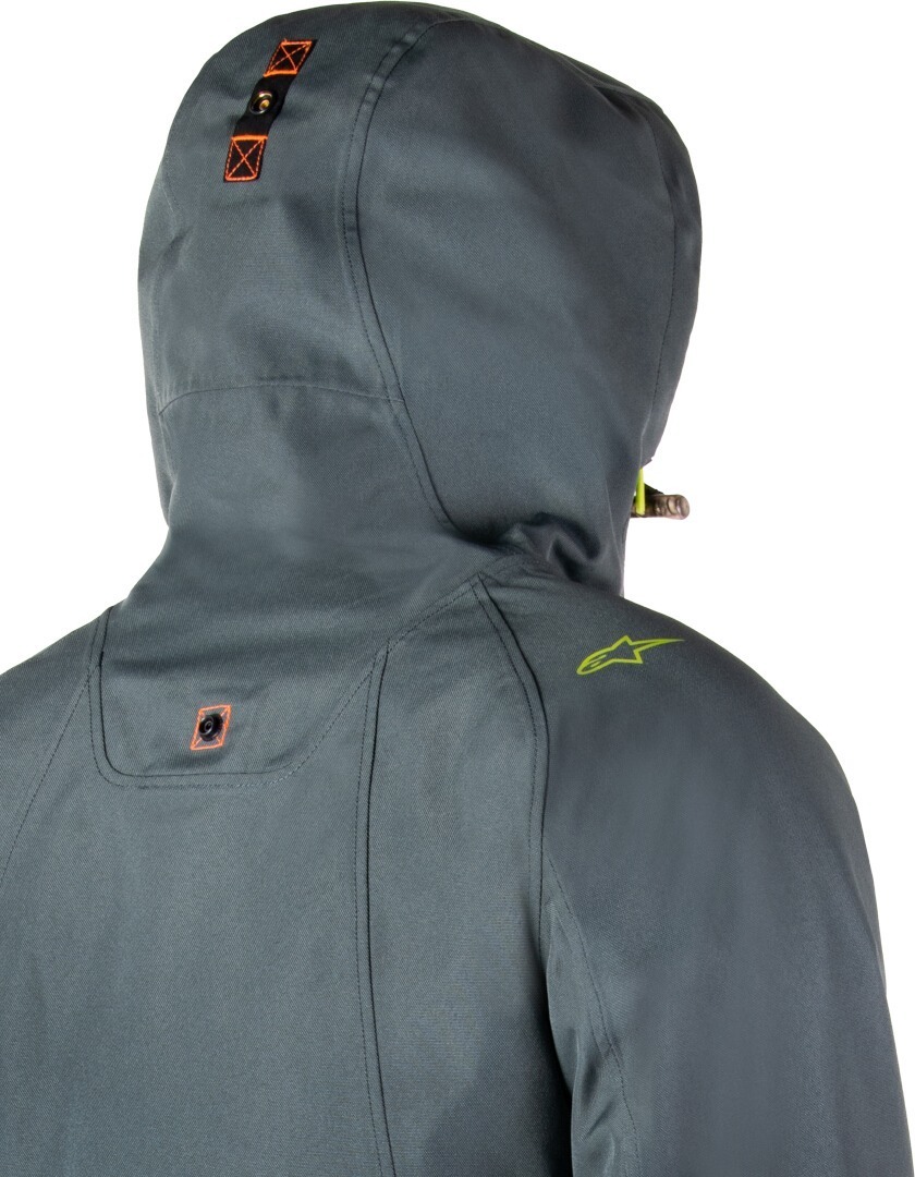 Alpinestars Morush waterproof Motorcycle Jacket grey M Figure 2