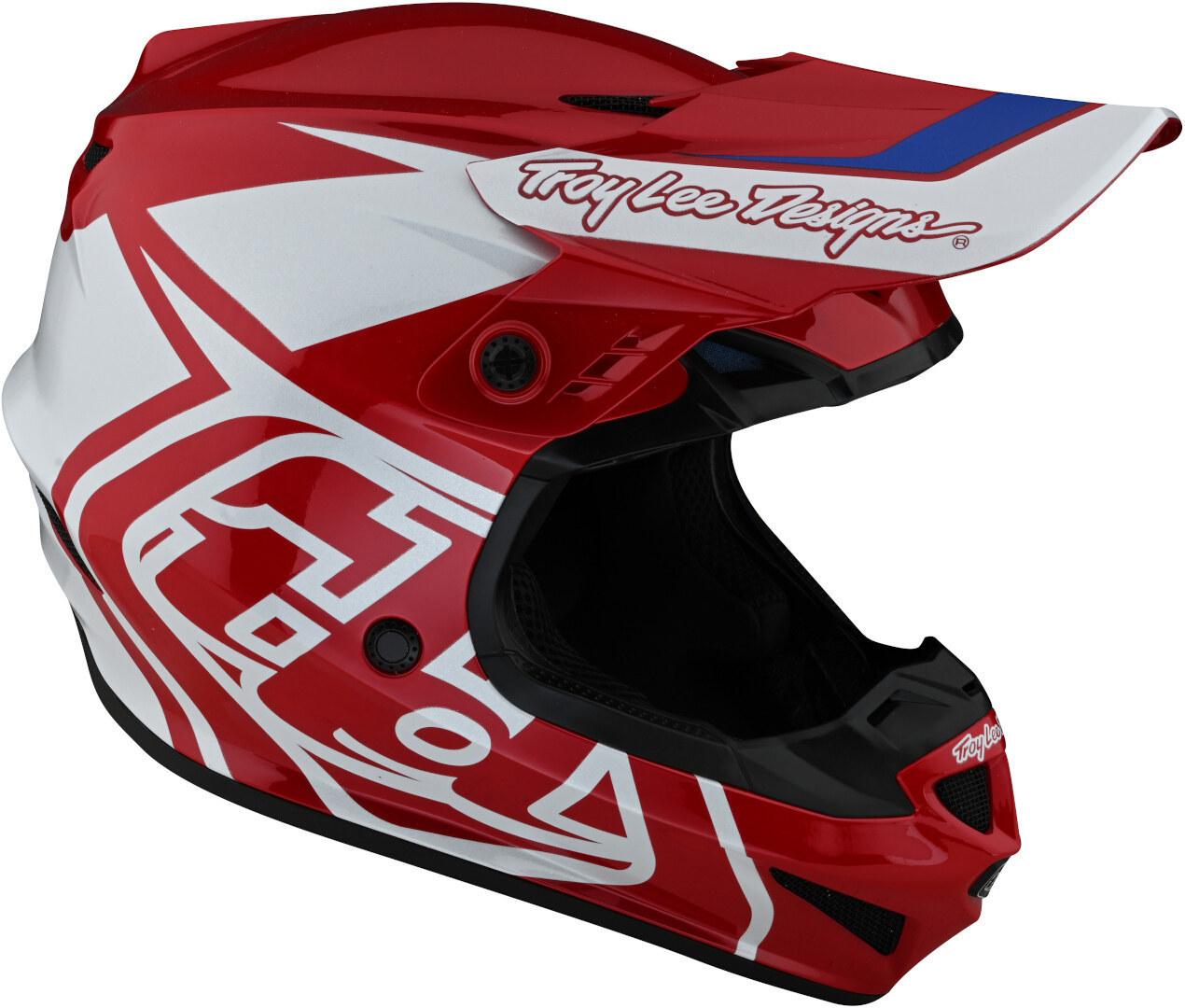 Troy Lee Designs GP Overload Motorcross helm rood/wit M Figuur 3