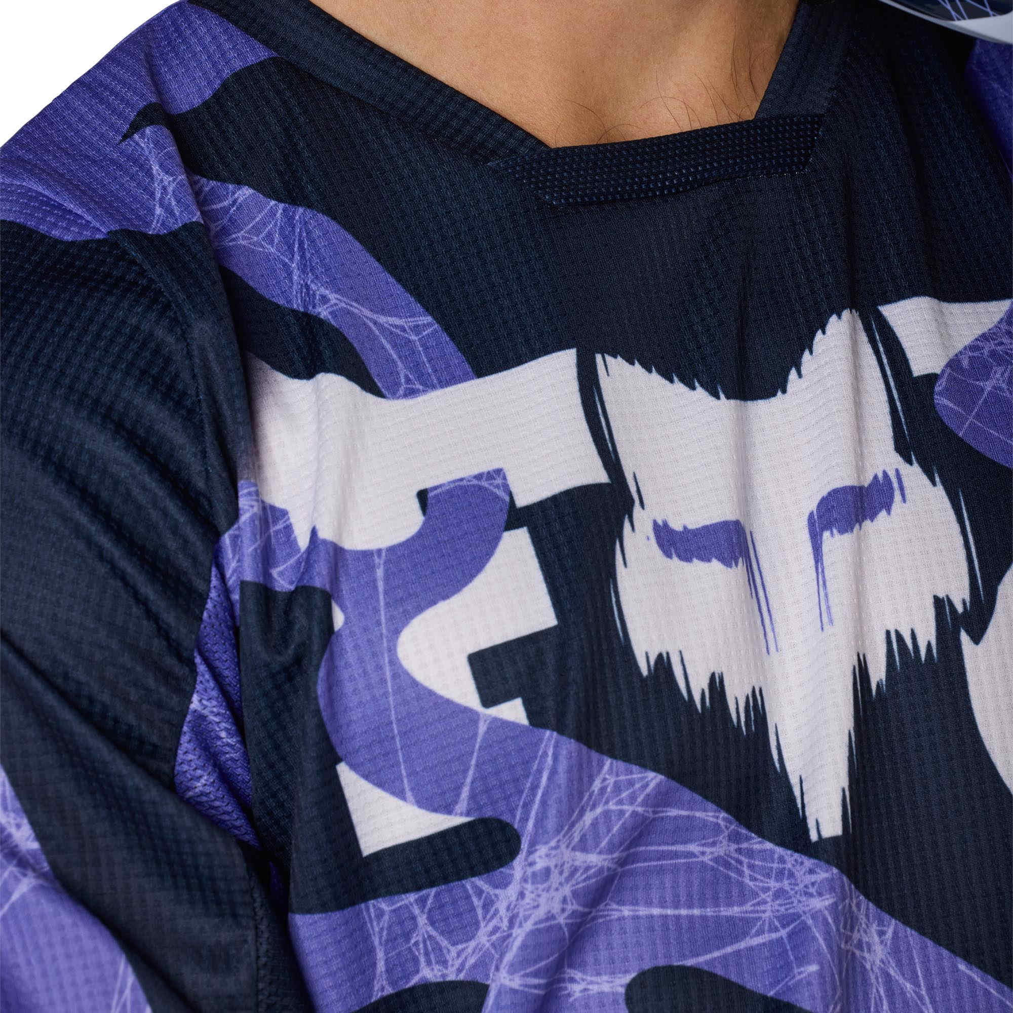 FOX 180 Diffuse Special Edition Motocross-trui blauw/paars M Figuur 7