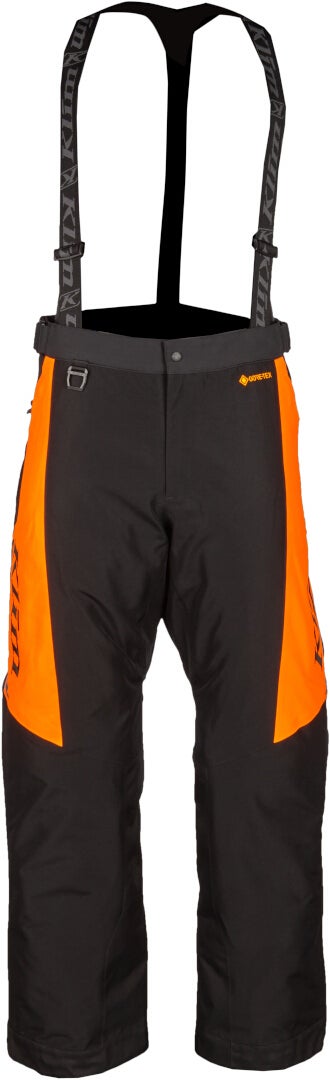 Klim Kaos 2022 Snowmobile Bib Pants black/orange Short XXL Figure 5