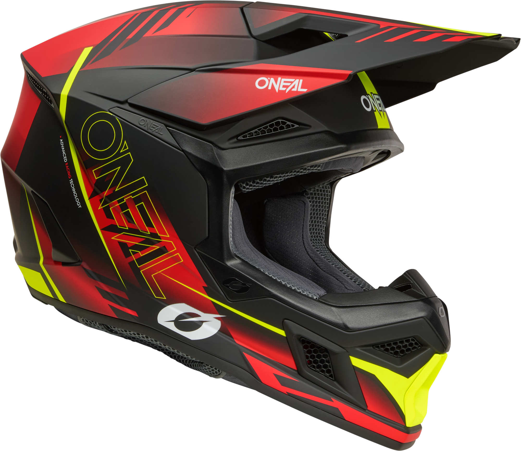 Side view of Oneal 3SRS HAZE Motocross Helmet