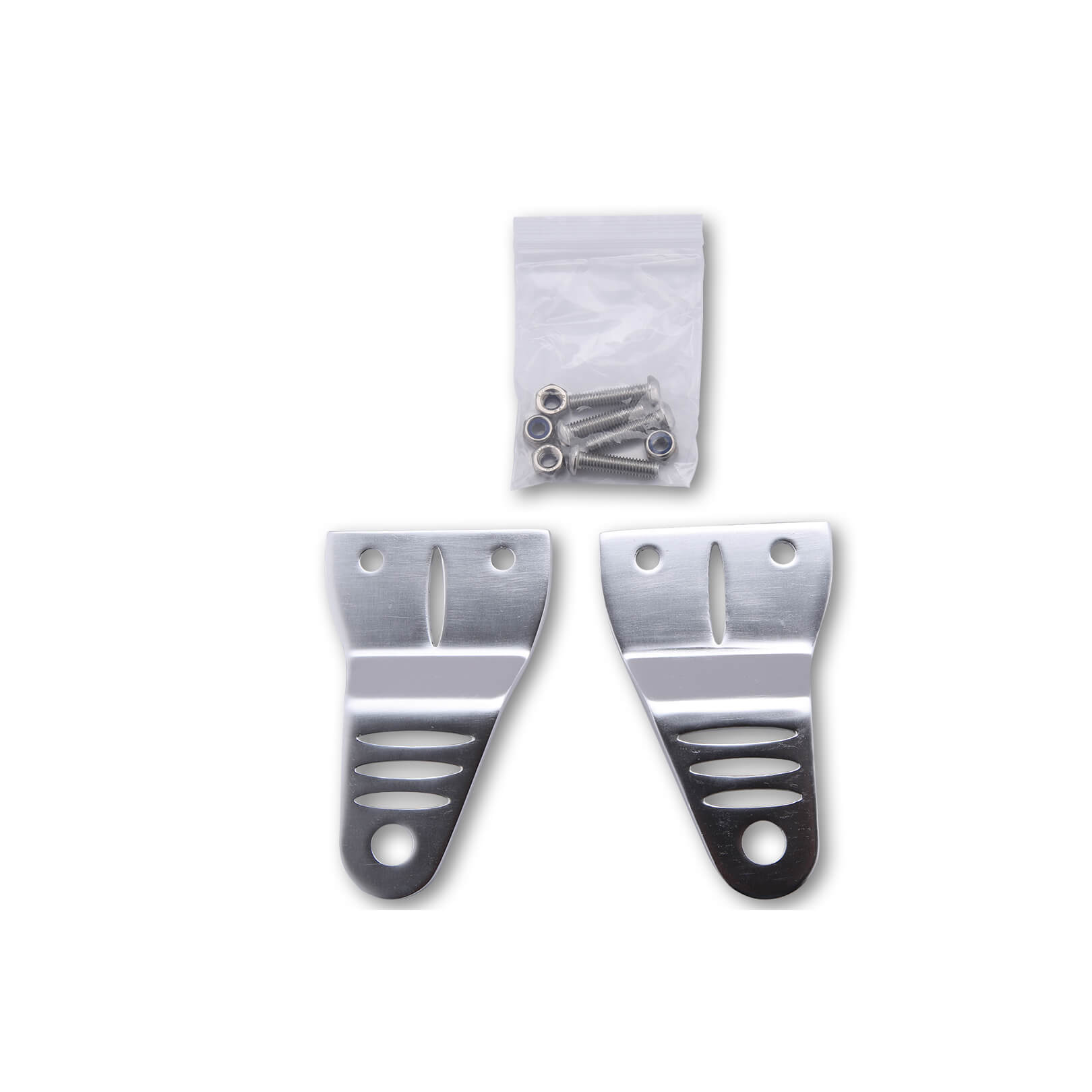 SHIN YO Alu Lampenhalter Silver Figur 1