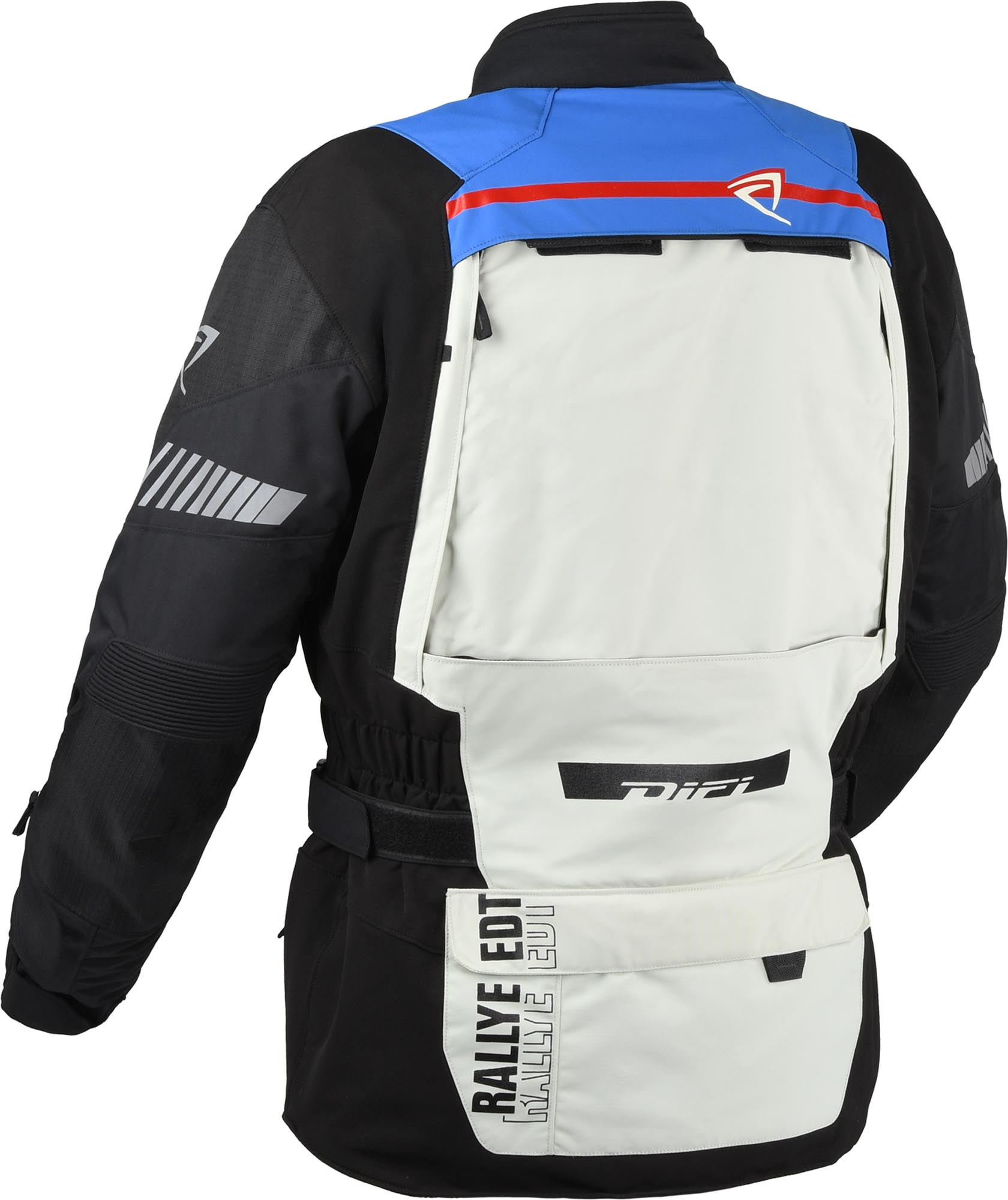 DIFI Sierra Nevada 4 waterproof Motorcycle Textile Jacket grey/black/blue 2XL Figure 2