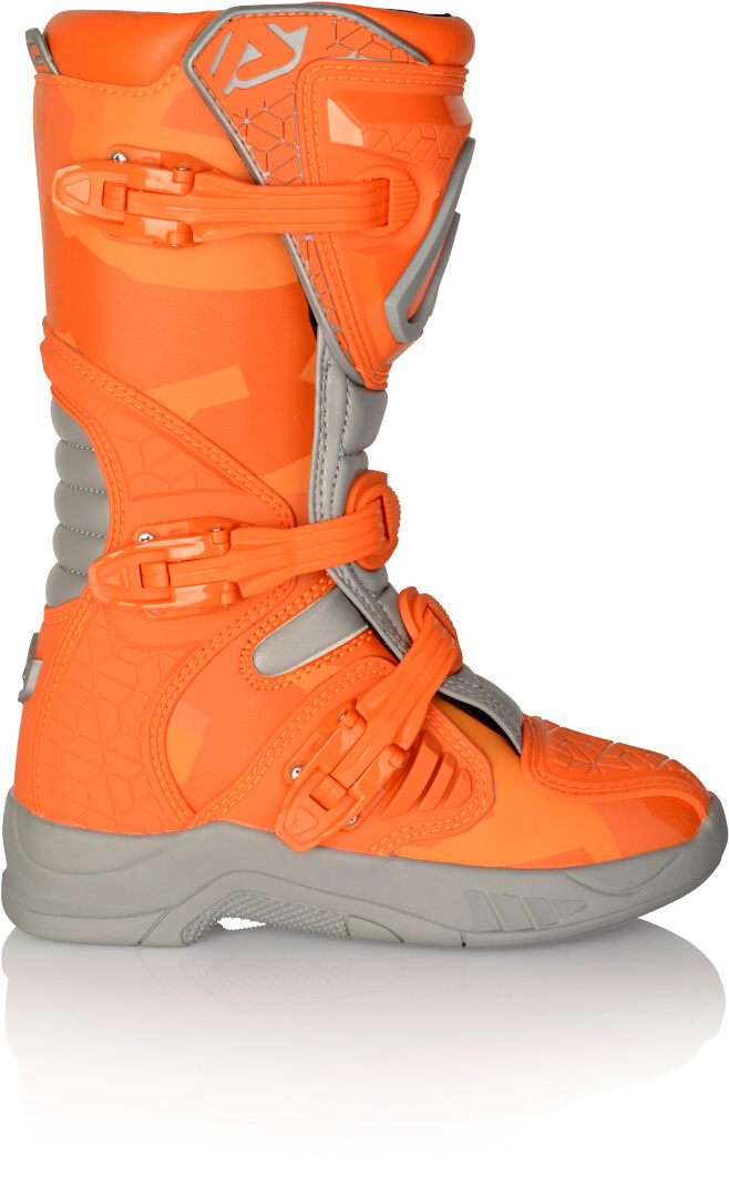 Acerbis X-Team Kinder Motocross Stiefel grau/orange 35 Abbildung 2