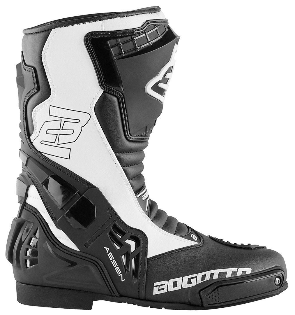 Bogotto Assen Motorcycle Boots black/white 43 Figure 2