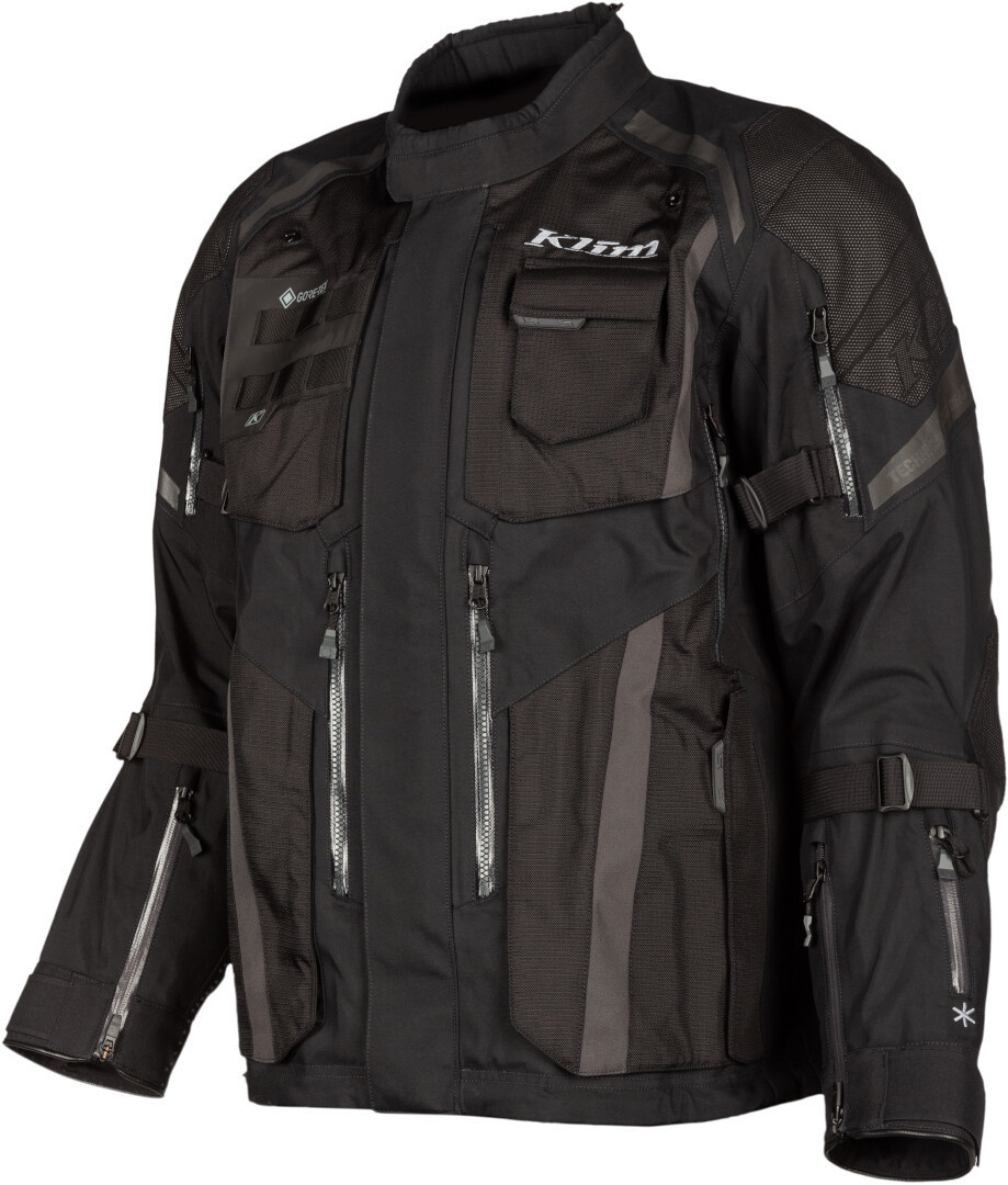 Klim Badlands Pro 2023 Motorcycle Textile Jacket black M Figure 1
