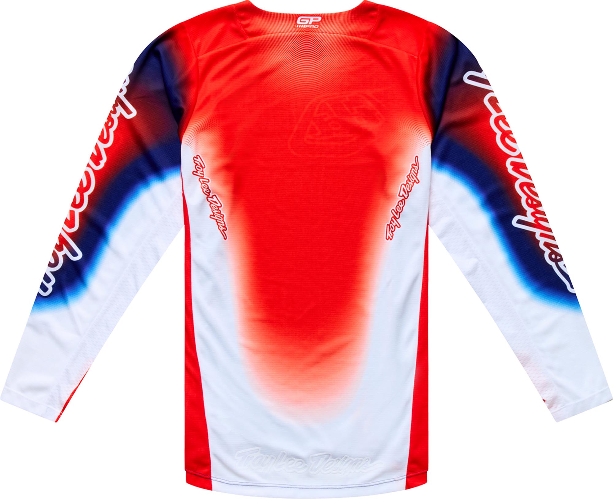 Troy Lee Designs GP Pro Imprint 越野摩托车衫 蓝/红/白 S 图2