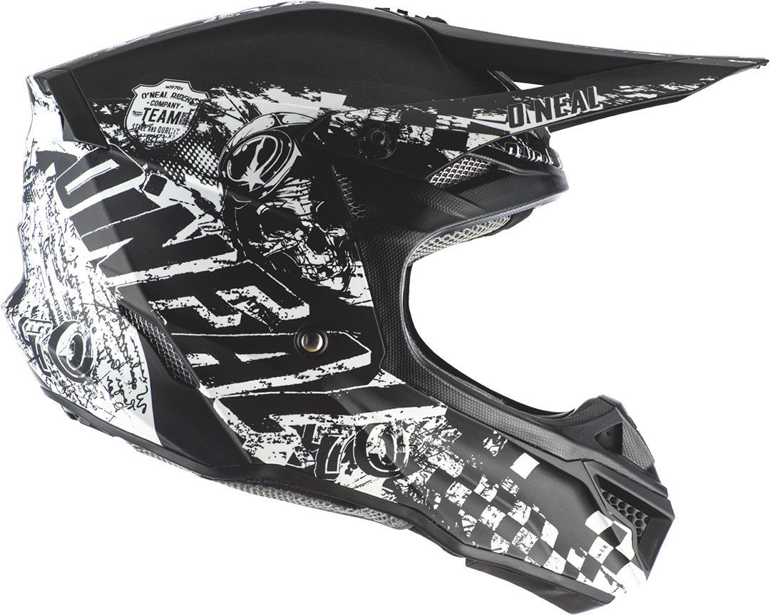 Oneal 5Series Polyacrylite Rider Capacete de Motocross S (55/56) Figura 5
