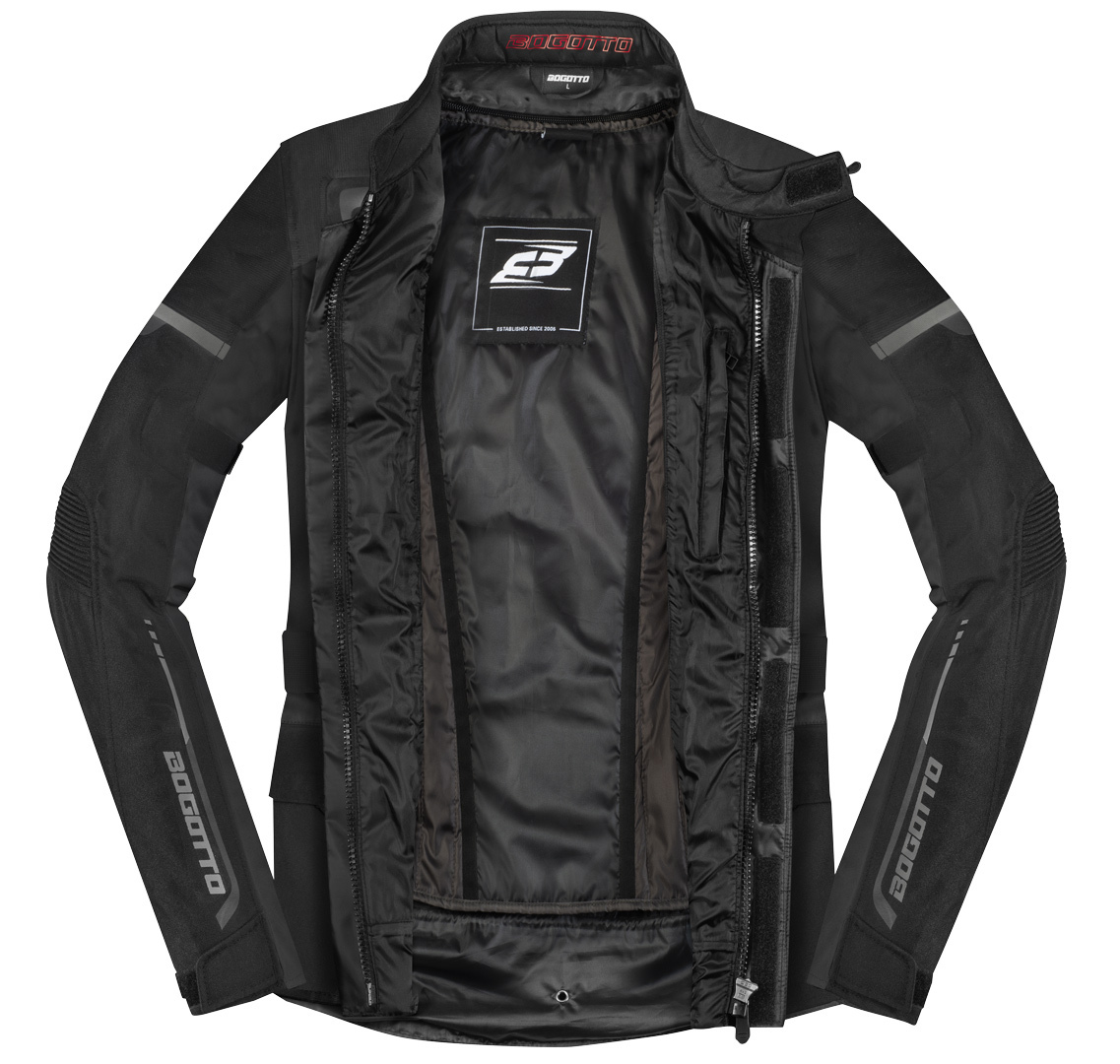 Bogotto Azury 2in1 Jachetă textilă impermeabilă pentru motociclete negru 3XL Figura 5